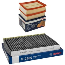 BOSCH Inspektionspaket Luftfilter Innenraumfilter für VW Lupo 6X1 6E1 Polo