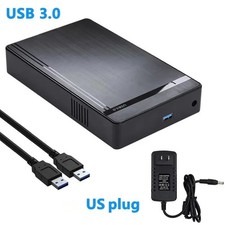 3.5 HDD Enclosure SATA to USB 3.0 Adapter Ext...