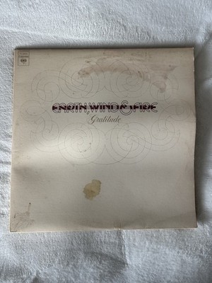 Gratitude - Earth, Wind & Fire Gatefold 2xLP 12  Vinyl Records (1975)