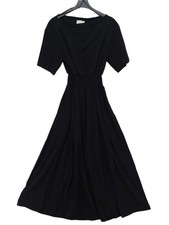 Dissh A-Line Maxi Dress M in Black