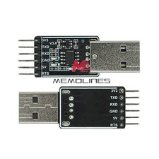 USB to TTL Serial Port Module CH340N 5V to 3.3V Converter Adapter Board New iw