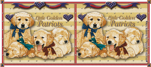 Golden Retriever Patriotic Ceramic Coffee Mug Tea Cup 15 oz - Bild 2 von 2