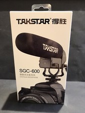 TAKSTAR SGC-600 Shotgun Microphone for DSLR/DV/cell phone NEW