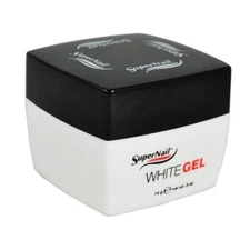 SuperNail LED/UV Builder Gel White 0.5oz #630510