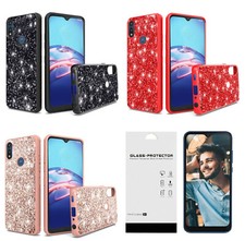 For Motorola Moto E 2020 XT2052DL / Moto E7 XT20522PP Sparkle GLT Case Cover TG