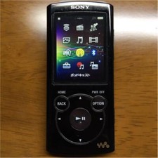 Sony Walkman NW-S764 S Series Black MP3 8GB Digital Media Player Japanese only