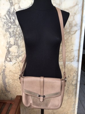 sac cuir daim