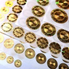 Hologram Warranty Void Stickers Tamper Proof Labels 6 Sizes Diameter 8mm-25mm