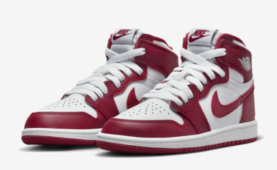 Jordan 1 Retro High OG (PS) 'Artisanal Red' FD1412-160 White 1Y-3Y