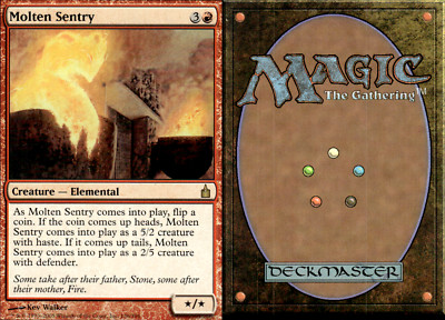 Magic the Gathering -MTG- Molten Sentry 