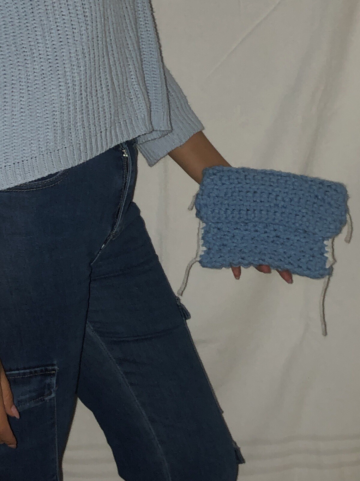 SAOLA borsa fatta a mano uncinetto