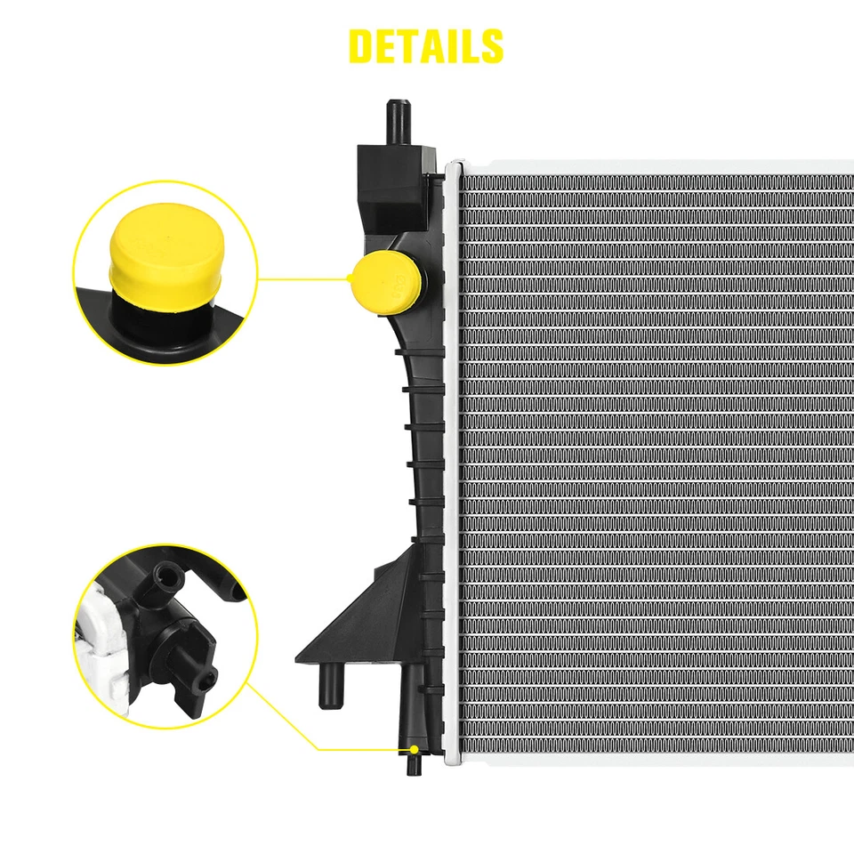 Алюминиевый радиатор для 1996-2003 2004 2005 2006 2007 Ford Taurus Mercury Sable - Изображение 3 из 4