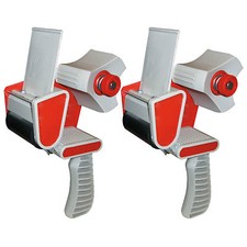 TAPE GUN 2 x BRAND NEW HEAVY DUTY BOX PACKING PACKAGING DISPENSER 50mm (2")