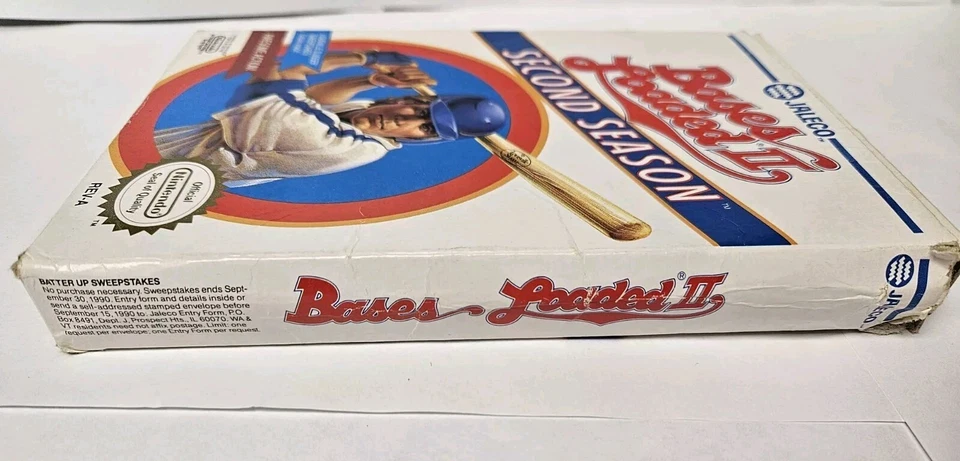 Nintendo Jaleco Bases Loaded 2 Second Season Complete in Box, tested working - Image 3 of 4