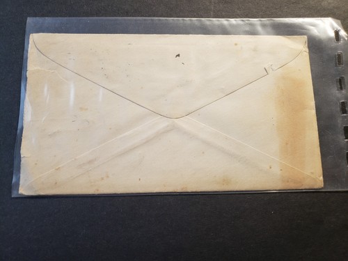 BISMARCK, NORTH DAKOTA 1918 Postal History Cover HIGHWAY Commission PERFIN - Picture 2 of 2