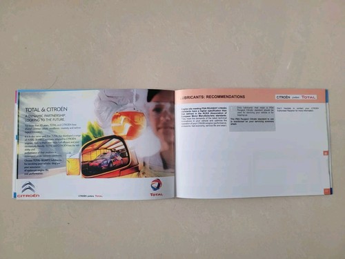 CITROEN SERVICE BOOK STAMPED COVERS ALL DS MODELS C1 C3 C4 C5 CACTUS DISPATCH - Picture 3 of 6
