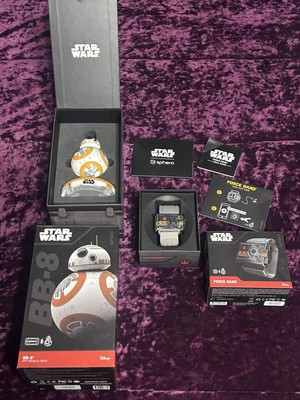 Disney Sphero Star Wars BB-8 App-Enabled Droid with Force Band Complete Box