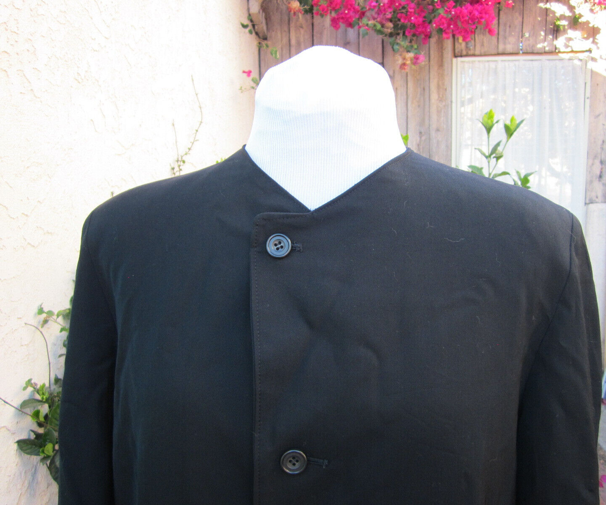 Yohji Yamamoto Y's black jacket VTG 90s tailored 46”ch | eBay Yohji Yamamoto Y's black jacket VTG 90s tailored 46”ch | eBay