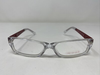 West Original Italy 99361 C.4 50-16-140 Crystal/Burgundy Eyeglasses Frame S106