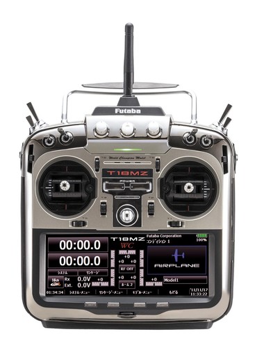 Futaba 18MZ RC Remote Control Helicopter Version 2.4ghz Transmitter With R7008SB - Picture 2 of 3