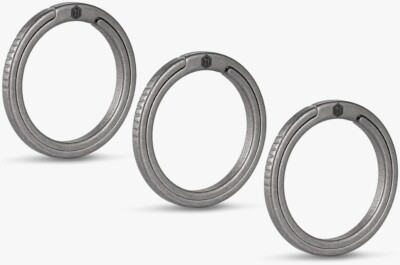 KeyUnity KA10 Titanium Flat Keyrings