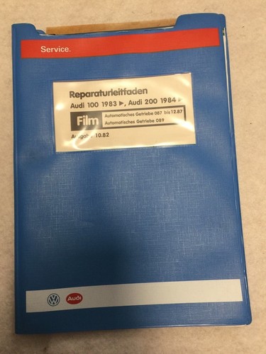 Reparaturleitfaden Audi 100 1983 > Audi 200 1984 Automatisches Getriebe
