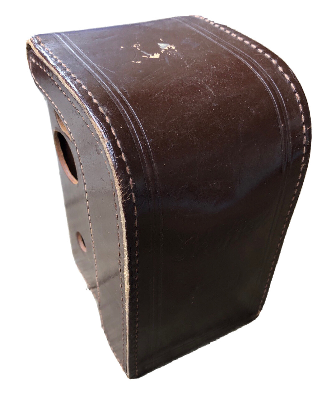 Vintage Zeiss Ikoflex TLR Brown Leather Carrying Case 1950s eBay