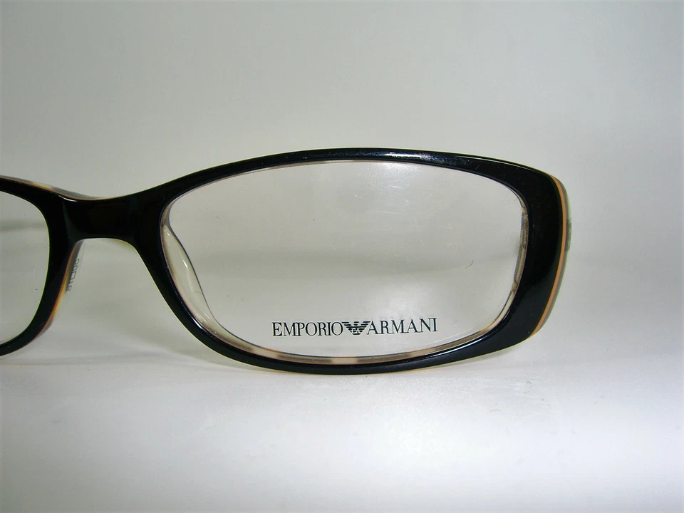 Emporio Armani, Gafas, Cuadradas, Ovaladas, Monturas, Hombre, Mujer, Nuevo De Colección Foto 3 de 4
