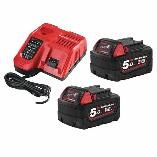 Milwaukee M18 NRG-502 Energy Pack 18V 2 Battery 5.0Ah LI-ION