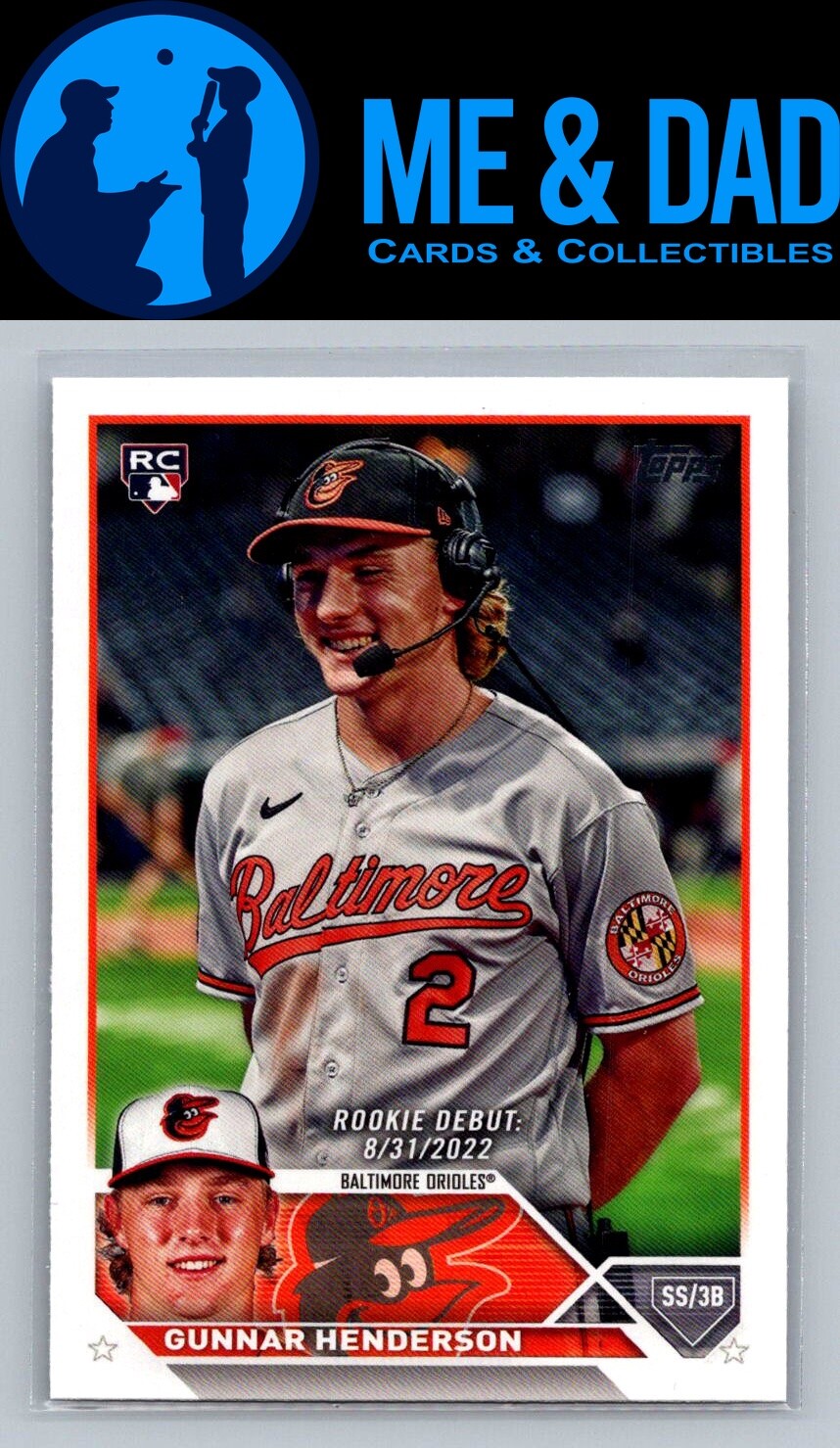 2023 Topps Update #US18 Gunnar Henderson