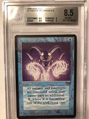 In the Eye of Chaos Legends BGS 8.5 (8.5/8.5/9/9) NM/MT+ A In the Eye of Chaos Legends BGS 8.5 (8.5/8.5/9/9) NM/MT+ A