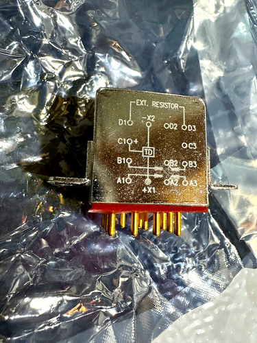 DEUTSCH Relay M83726/31-5001P 900K OHM EXT. Resistor10 AMPS 28 VDC 13 Pin NEW - Picture 2 of 6