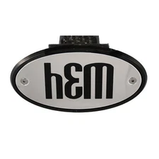 High End Motorsports Chrome HEM Receiver Hitch Cover