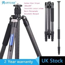 Carbon Fiber Tripod Heavy Duty Tripod Monopod Compact Travel Tripod for DSLR Can