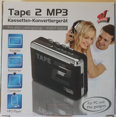 Walkman / Kassetten-Konvertiergerät ''Tape 2 MP3'' - Modell: JW-61TP01