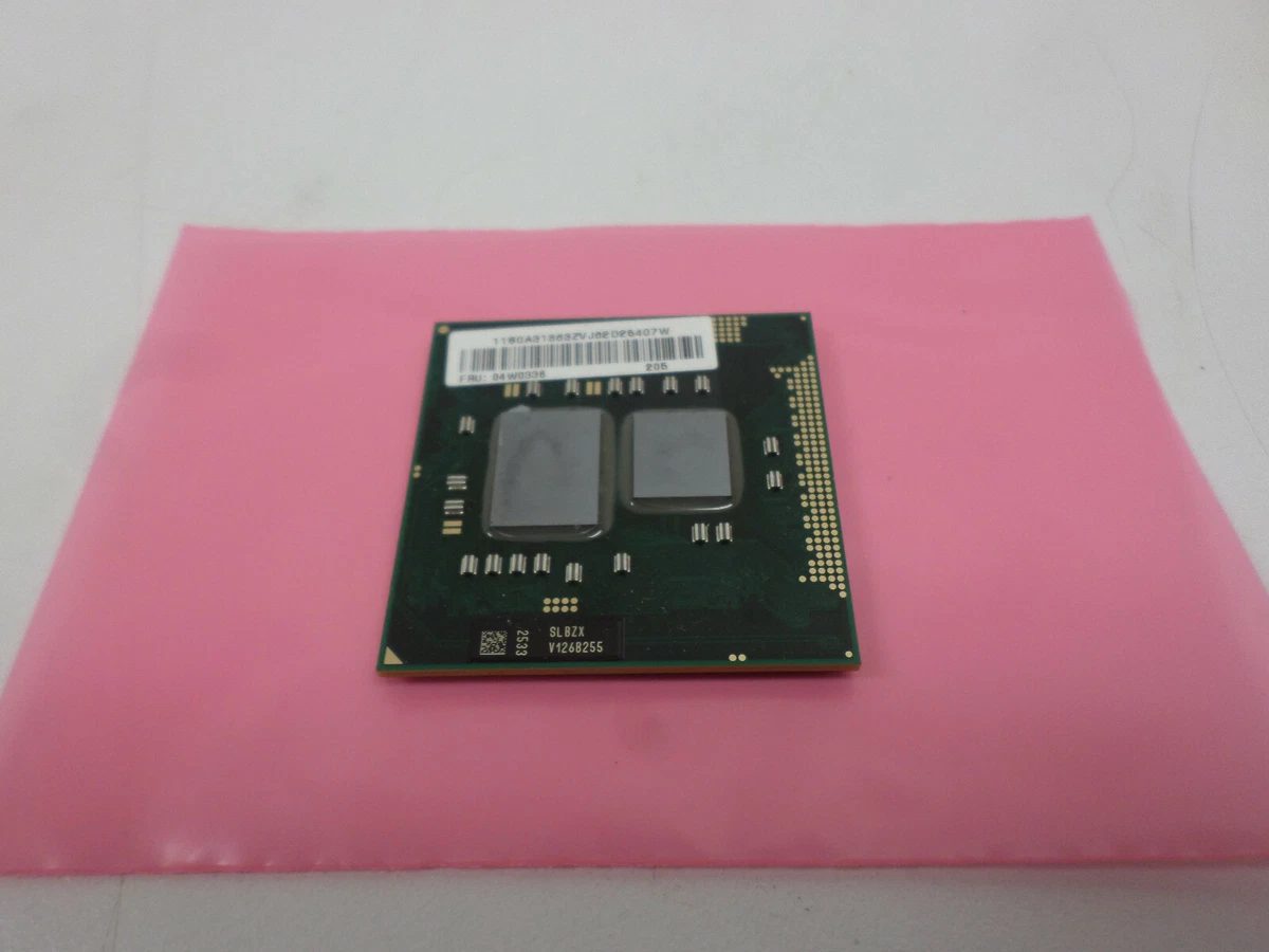 Intel SLBUK Core i3-370M Dual Core Socket G1 2.4GHz Arrandale Processor
