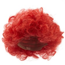 Set of 3 Antina's Red Curly 8" Doll Wigs