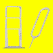 SIM and MicroSD Memory Card Tray Holder Pack for LG K22 LM-K200QM With Eject Pin