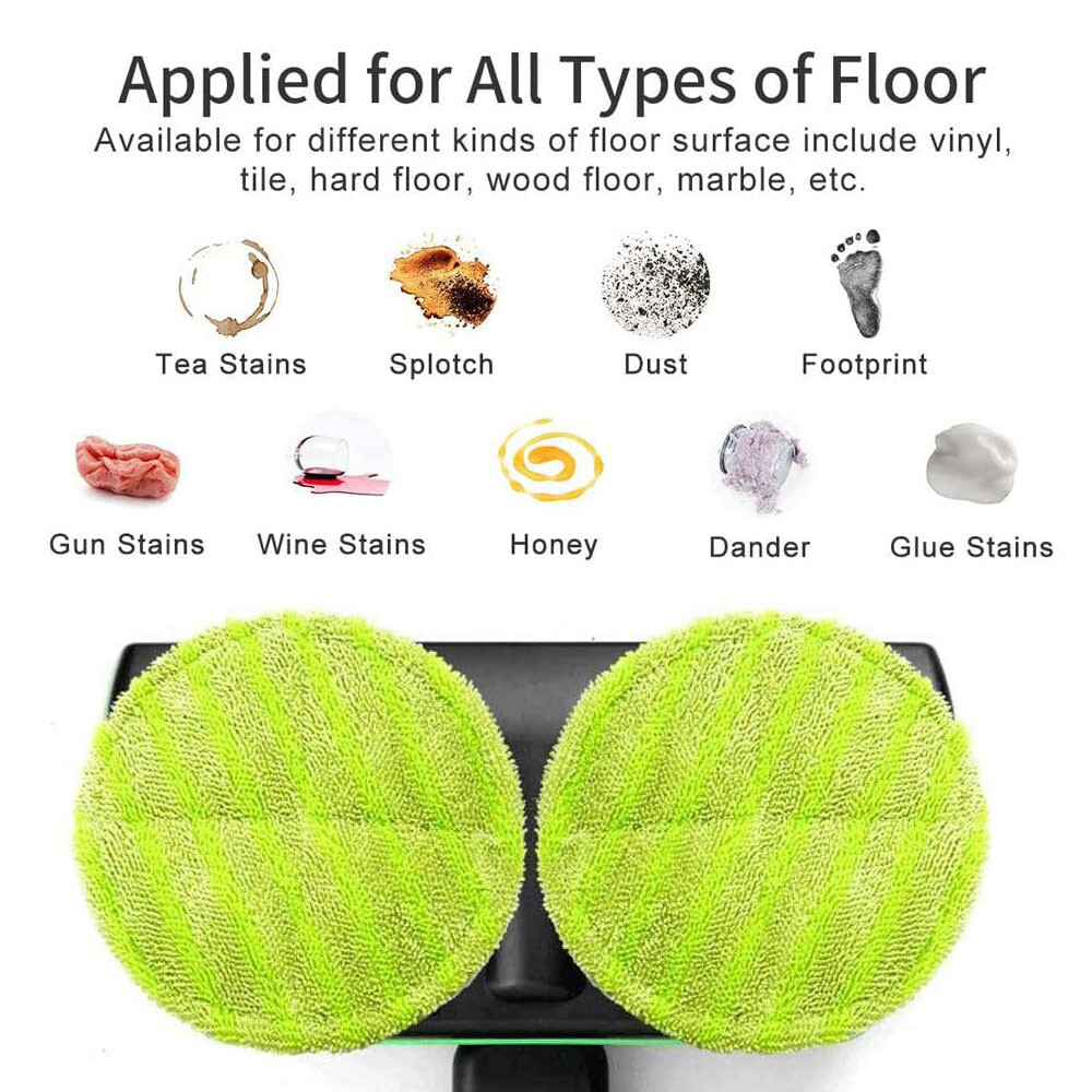 Cordless Electric Mop Rechargeable Powered Floor Cleaner Spin Mop Floor