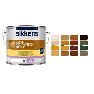 1 Liter Sikkens Cetol Novatech Next Holzschutz Lasur Farbwahl