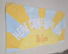 Beatles Beach Towel Here Comes The Sun Apple Corp. 2014 Jay Franco Rare Find