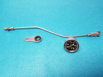 #ad #ad 100 PSI Oil Pressure Gauge amp; Fitting Kit for Harley Big Twin EVO $48.95