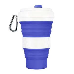 Bicchieri in Silicone da Viaggio per Escursioni in Campeggio all/'aperto Redxiao Coppa telescopica Pieghevole Coppa Pieghevole Antipolvere Portatile Cute Bear Water Green 170ML