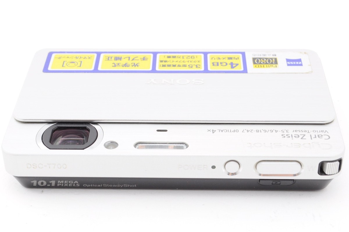 N/MINT in BOX】Sony Cyber-shot DSC-T700 Silver 4.0x Optical