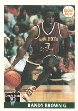 1991-92 Front Row - #25 Randy Brown Kings New Mexico State