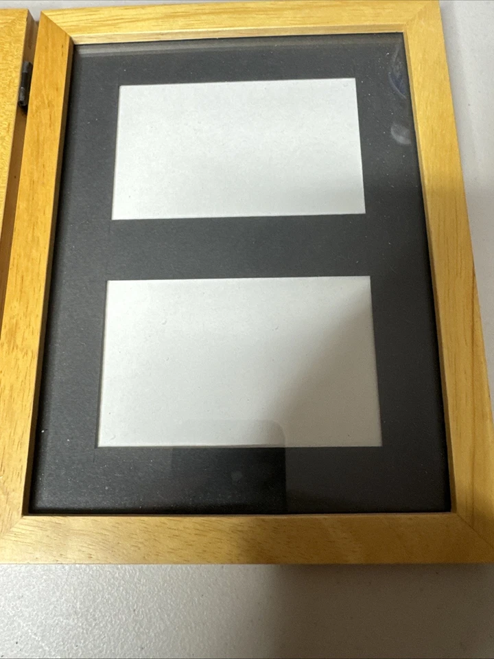 Marco de madera Weston Gallery conjunto de doble cara decoración del hogar negro mate Foto 3 de 4