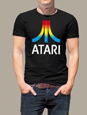 T-Shirt ATARI farbig - Gr. S - 5XL Atari 400 800 XL XE Commodore c64