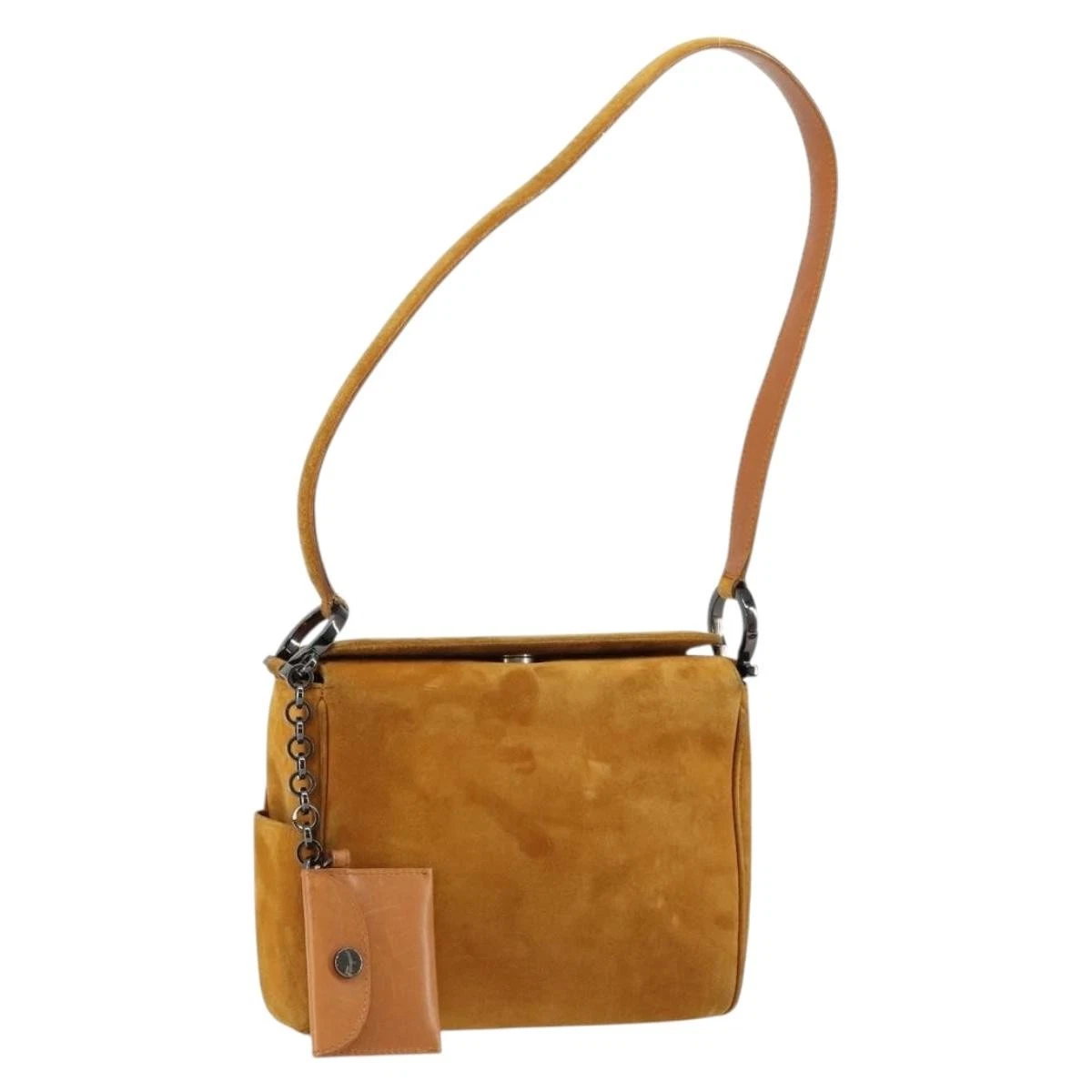 Salvatore Ferragamo Suede Exterior Shoulder Bags Bags & Handbags 