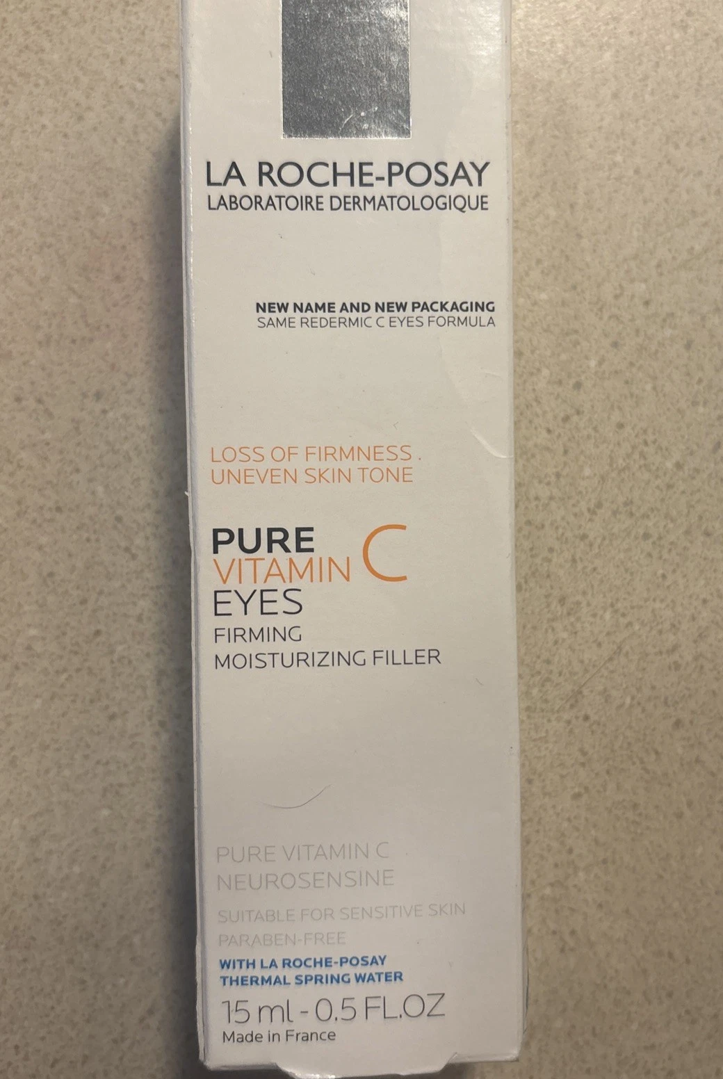 La Roche-Posay Pure C Vitamin C Moisturizing Eye Cream - 0.5oz