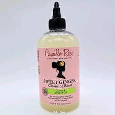 Camille Rose Sweet Ginger Cleansing Rinse - With Castor & Aniseed Oil 12 Oz